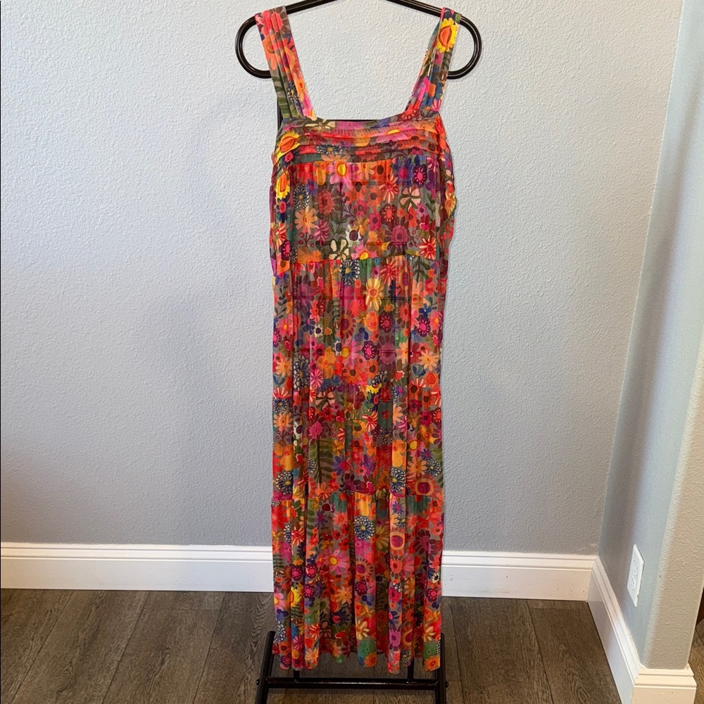 Floral Multicolor Maxi Dress